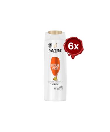 Pantene Shampoo Pro-v Anti-Hair Loss 350 Ml X 6