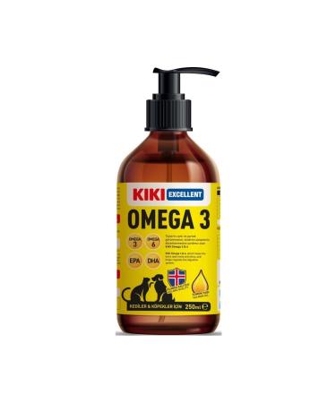 Kiki Excellent Omega 3 Cat and Dog Salmon Oil 250ml