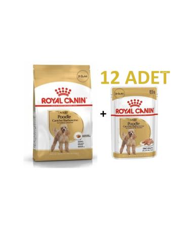 Royal Canin Poodle 3kg+ Poodle Pouch Wet Dog Food 85 Gr X 12 Pieces