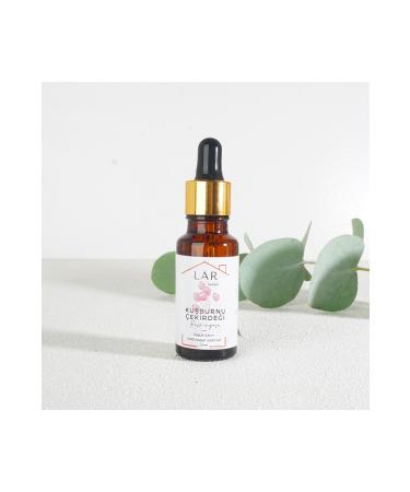 LAR Herbal 0 Natural&Pure Cold Pressed Rosehip Seed Oil-20 ml
