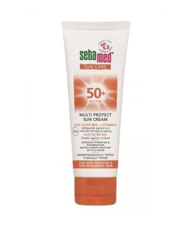 Sebamed Sun Spf 50 Multi-Protective Sun Cream 75 ml X 2 Pieces - Buy Online on GoSupps.com