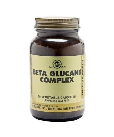 Solgar Beta Glucans Complex 60 Capsules