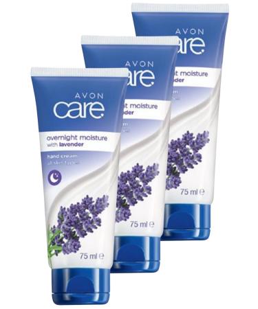 Avon Care Hand Cream with Lavender Extracts 75ml X 3 Pieces