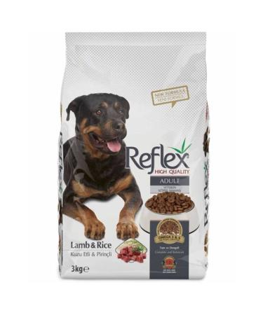 Reflex Adult Dog Food with Lamb and Rice 3kg