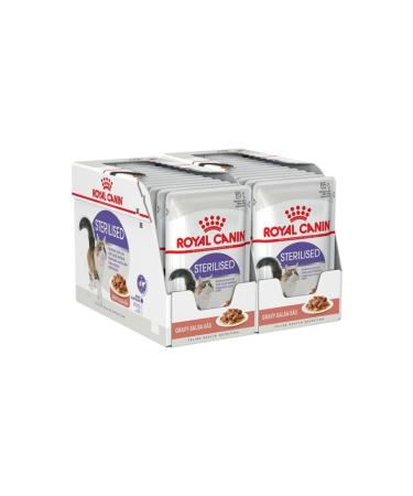 Royal Canin Sterilized Gravy Neutered Cat Wet Food 85 Gr 24 Pieces