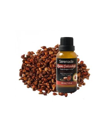 Serenade Natural Grape Seed Oil Cold Pressed Oil 0 Natural 30 ml