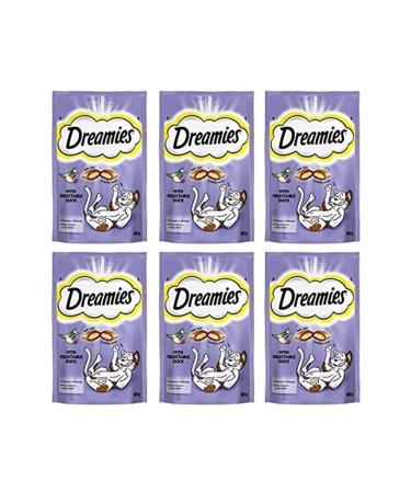 Dreamies Duck Cat Treats 60 G X 6 Pieces