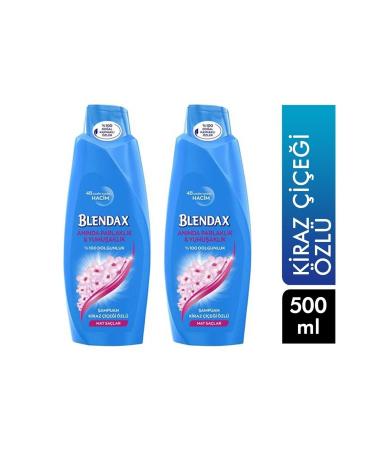 Blendax Shampoo 500 ml Cherry Blossom Essence 8690572798355 (2 Pieces)