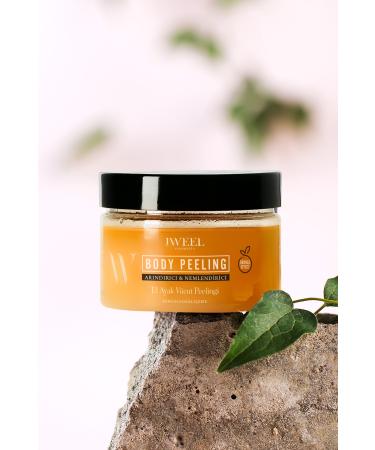 JWEEL COSMETIC Jweel Orange Flavored - Nourishing Purifying Moisturizing Body Peeling 250 ml - Buy Online on GoSupps.com