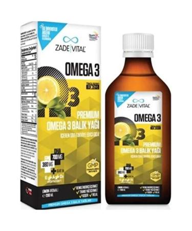 Zade Vital Miniza Omega-3 And Peanut Syrup 150 Ml