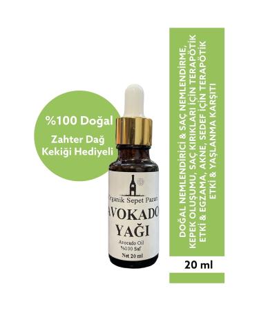 Organic Basket Market Avocado Oil 20 Ml