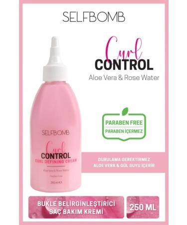 SelfBomb Aloe Vera Rose Water Curl Defining Volumizing Leave-In Conditioner 250ml