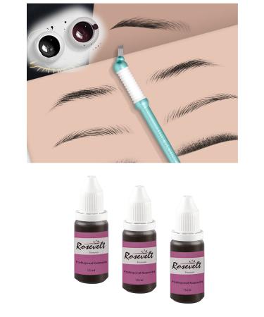 ROSEVELT Permanent Makeup Training Paint Dark Brown (Not for Skin) - Buy Online on GoSupps.com