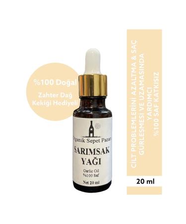 Organic Basket Market Garlic Oil 20 ml