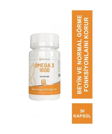 Haver Omega 3 1600 Fish Oil 30 Capsules