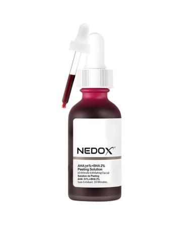Miniso Nedox Skin Renewal Skin Tone Equalizer Red Peeling Serum 30 Ml Aha 0 Bha 2% Ph 3.5%