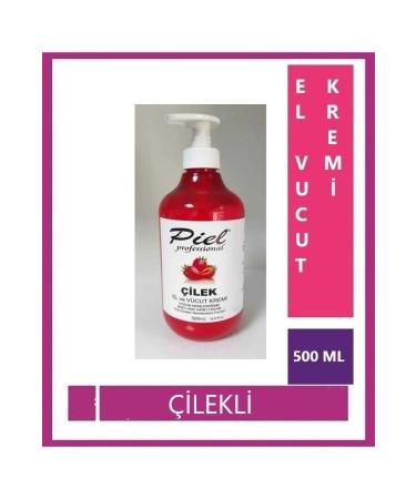 PIEL Special Strawberry Hand and Body Moisturizing Cream 500ml (24 HOURS EFFECTIVE)