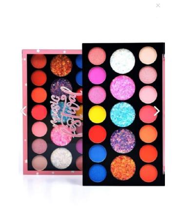Deep Passion New Music Festival Glitter 19 Eye Makeup Eyeshadow Palette - Buy Online on GoSupps.com