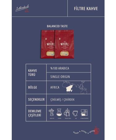 The Whirl Filter Tanned 423 f Ground Coffee 1 Kg - Buy Online on GoSupps.com