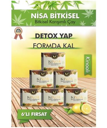 N S HERBAL Slimming Aid Herbal Mixed Detox Form Tea 6-Piece Original Package)
