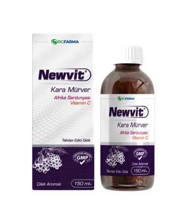 Newvit Newvit Sambucus African Geranium Syrup
