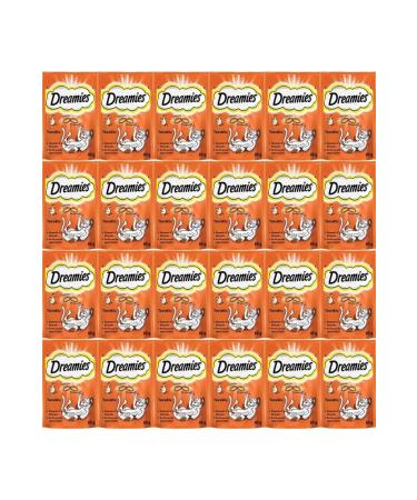 Dreamies Chicken Cat Reward Food 60 Gr 24 Pieces