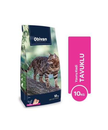 obivan Chicken & Cranberry Kitten Food 10 Kg