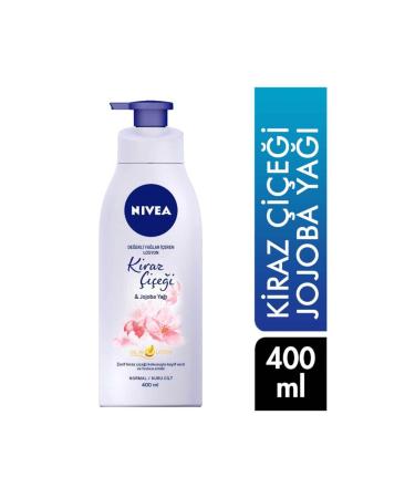 NIVEA Cherry Blossom & Jojoba Oil Body Lotion 400Ml