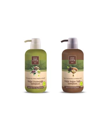 Ey p Sabri Tuncer Natural Argan Oil and Olive Oil Shampoo 600ml