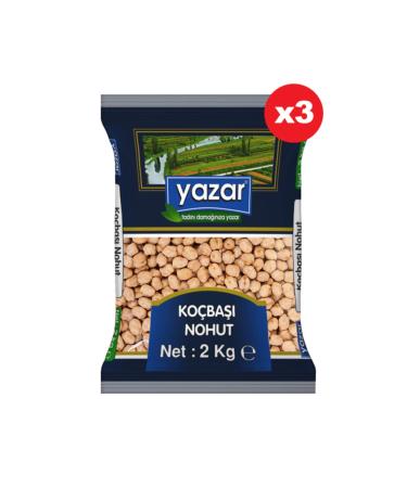 WRITER Ram's Head Chickpeas 9 ml. 2 Kg X 3 Packages
