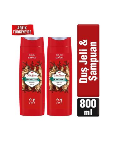 Old Spice Shower Gel & Shampoo 400 ml Bearglovex2