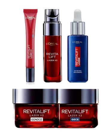 L'Oreal Paris Revitalift Laser Pure Retinol Skin Care Set of 5