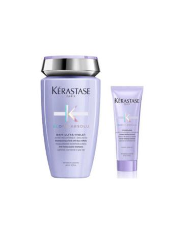 Kerastase Ultra Violet Shampoo Conditioner 250 ml 75 ml