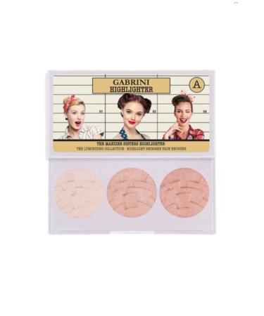 Gabrini 3-Piece Highlighter Palette - Highlighter