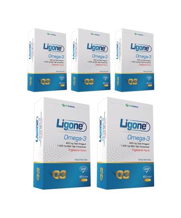Ligone Omega-3 Softgel 5x