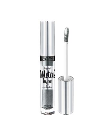 LUXVISAGE COSMETICS TURKEY Liquid Eyeshadow Metal Hype No 17 Silver