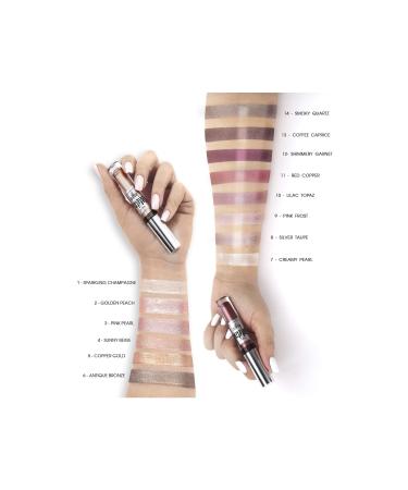 LUXVISAGE COSMETICS Liquid Eyeshadow High Pigment Metal Hype Eyeshadow 10 Lilac Topaz - Buy Online on GoSupps.com