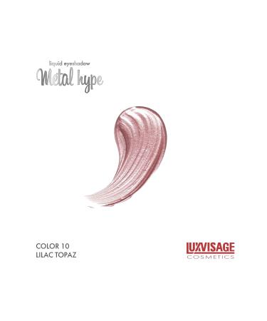 LUXVISAGE COSMETICS Liquid Eyeshadow High Pigment Metal Hype Eyeshadow 10 Lilac Topaz - Buy Online on GoSupps.com