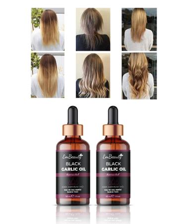 Embeauty Black Garlic Oil for Extremely Damaged and Falling Hair 50 ml - Buy Online on GoSupps.com