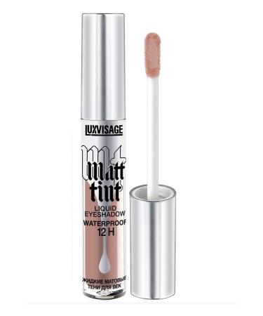 LUXVISAGE COSMETICS TURKEY Liquid Eyeshadow Matt Tint Waterproof Matte Liquid Eyeshadows Nude 107 Rose Beige