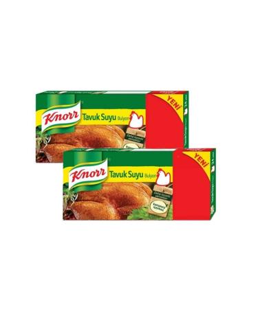 Knorr Chicken Broth Bouillon (24 Pieces) 2 Packs