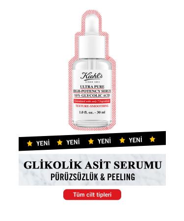 Kiehl's Skin Purifying and Smoothing Ultra Pure 9.8% Glycolic Acid Face Serum 30ml