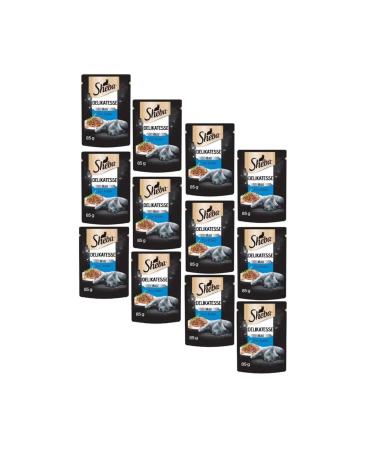SHEBA Pouch Tuna Adult Cat Canned Food 85 Gr 24 Pieces