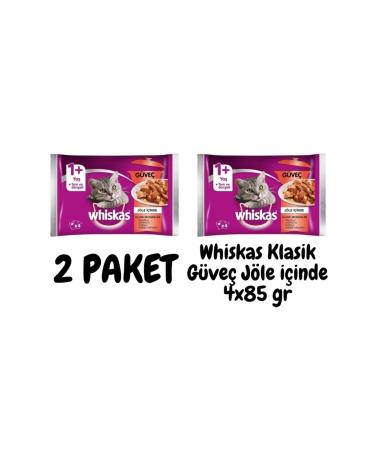 Whiskas Pouch Stew Meat Assorted Adult Cat 85 Gr