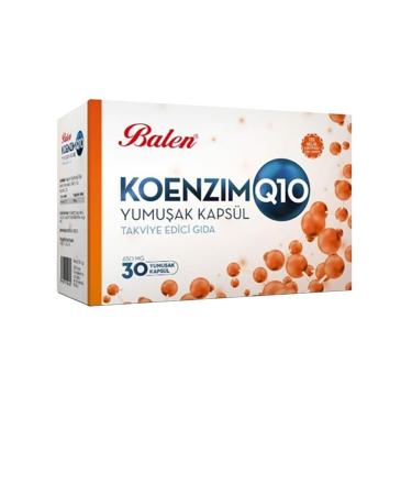 Balen 3 Boxes Coenzyme Q10 Softgels 650mg x30 Softgels Coenzyme Q10 - Buy Online on GoSupps.com