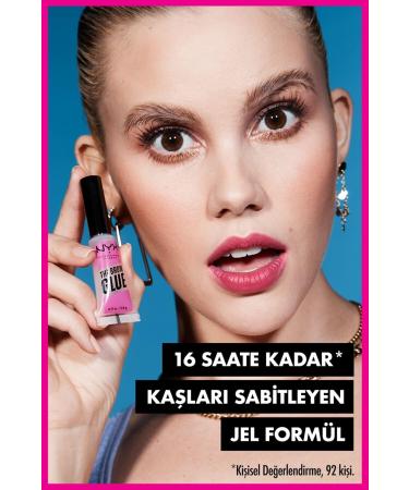 NYX Professional Brow Glue Eyebrow Fixing Mascara Transparent - Buy Online on GoSupps.com