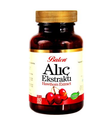 Balen 3 Boxes Hawthorn Fruit Extract Capsules 375 Mg X 80 Capsules - Buy Online on GoSupps.com