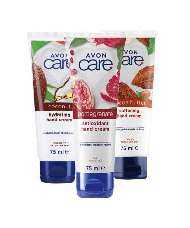 Avon Care Pomegranate Extract +care Coconut Oil +care Cocoa Butter