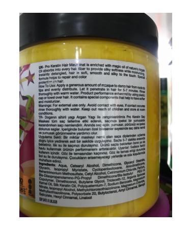 Redusa Pro Keratin Hair Mask Silk Keratin Damaged Hair 500ml - Buy Online on GoSupps.com