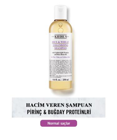 Kiehl's Rice & Wheat Volumizing Shampoo for Fine Hair 250 ml
